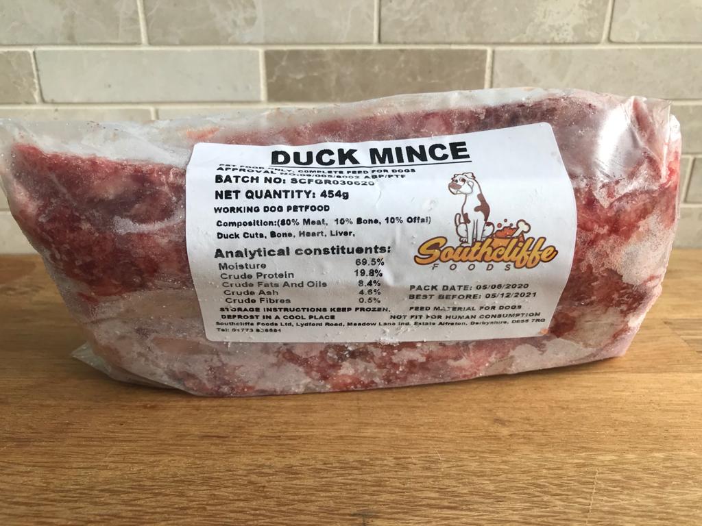 Southcliffe Duck Mince – 454g