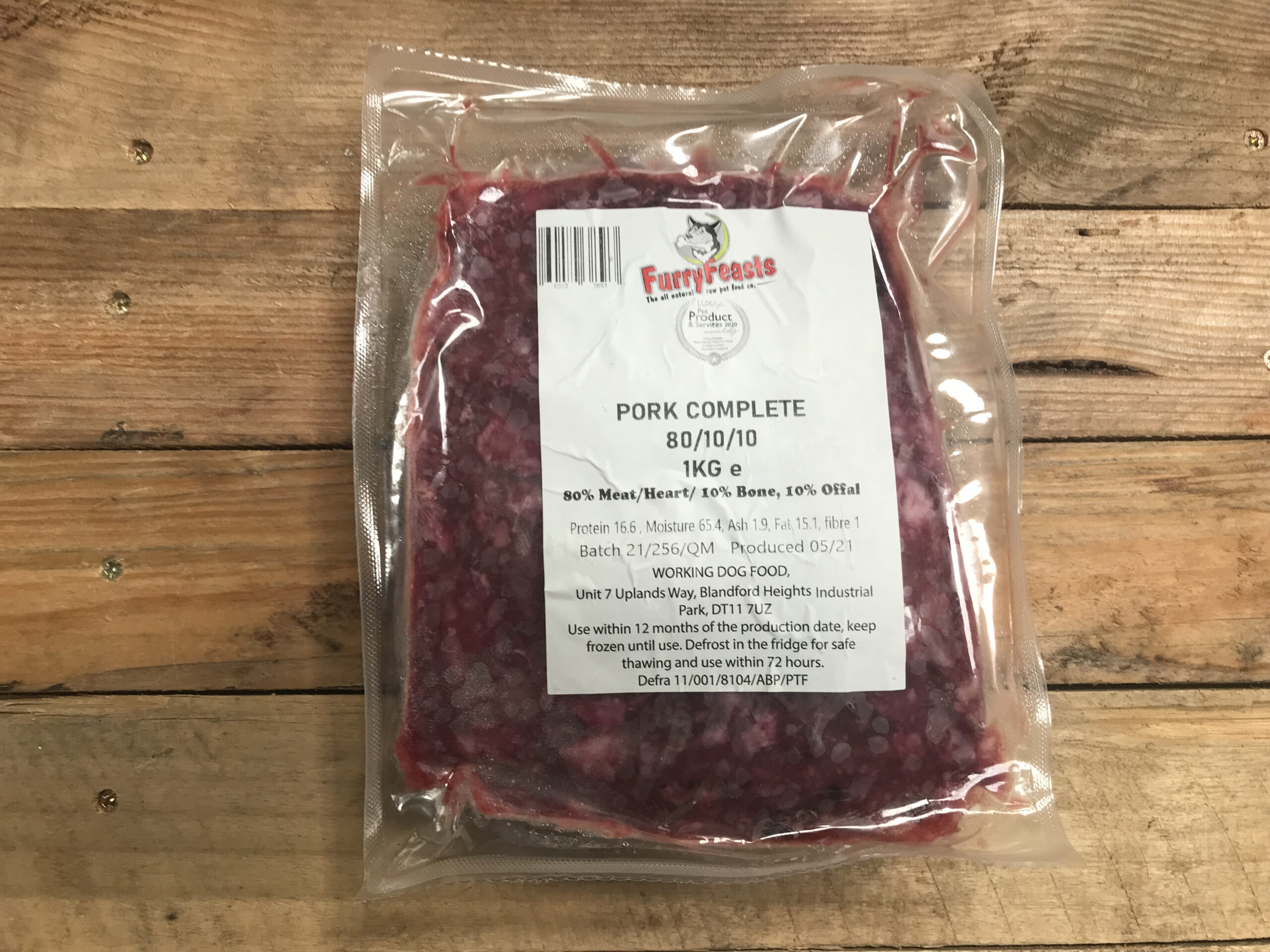 Furry Feasts Beef & Lamb – 1kg