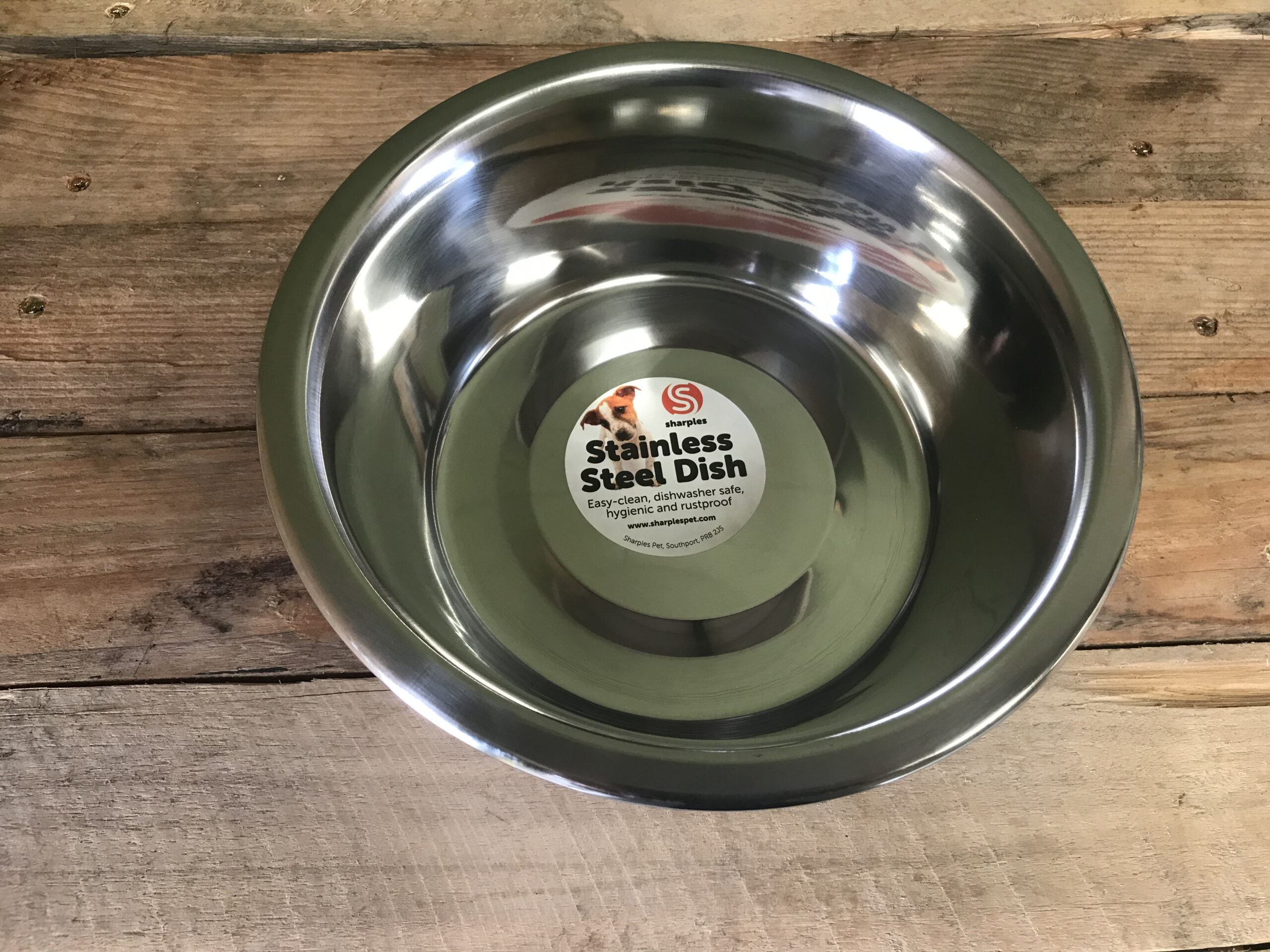 Stainless Steel Feeding Bowl – 21cm