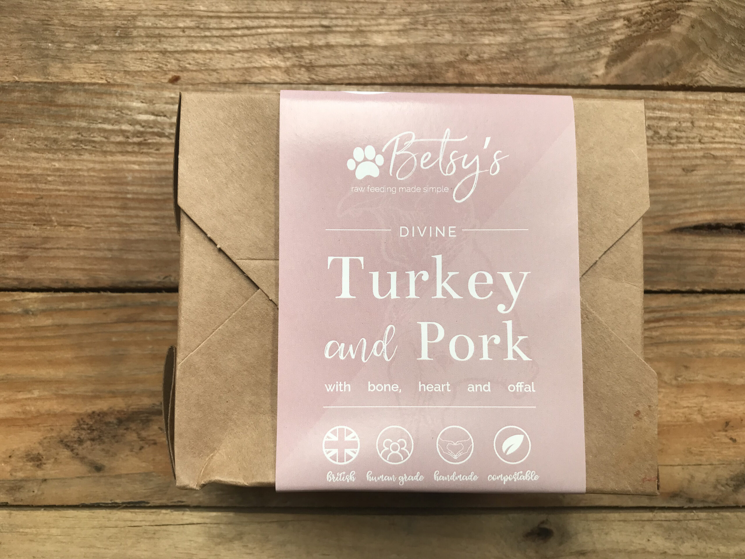 Betsy’s Turkey And Pork – 500g