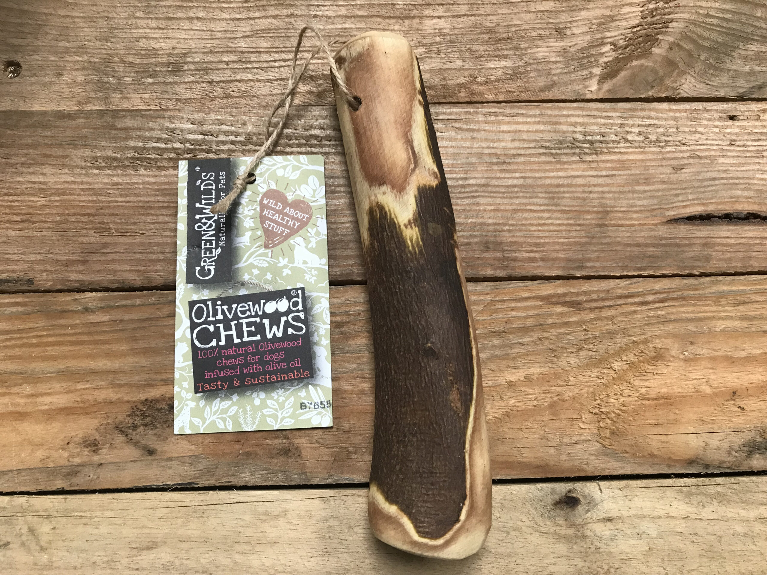 G&W Olivewood Chew – Medium