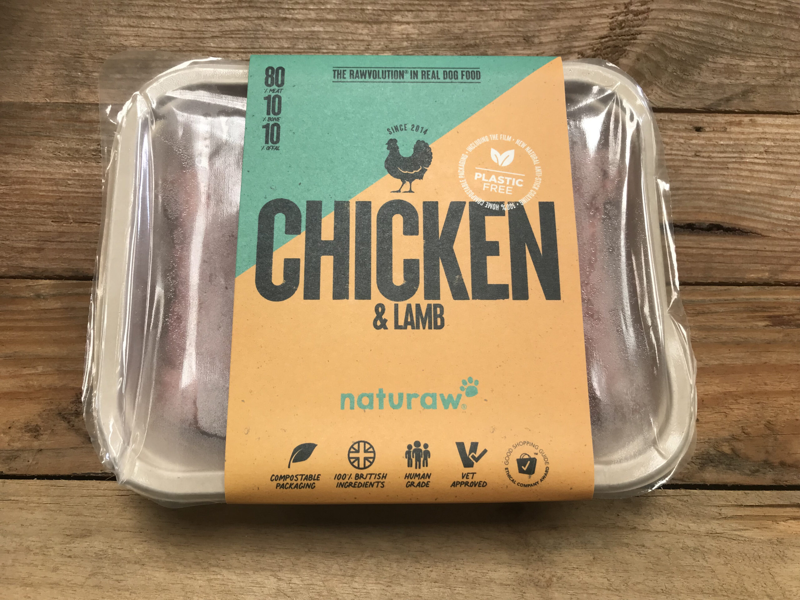 Naturaw Chicken & Lamb – 500g