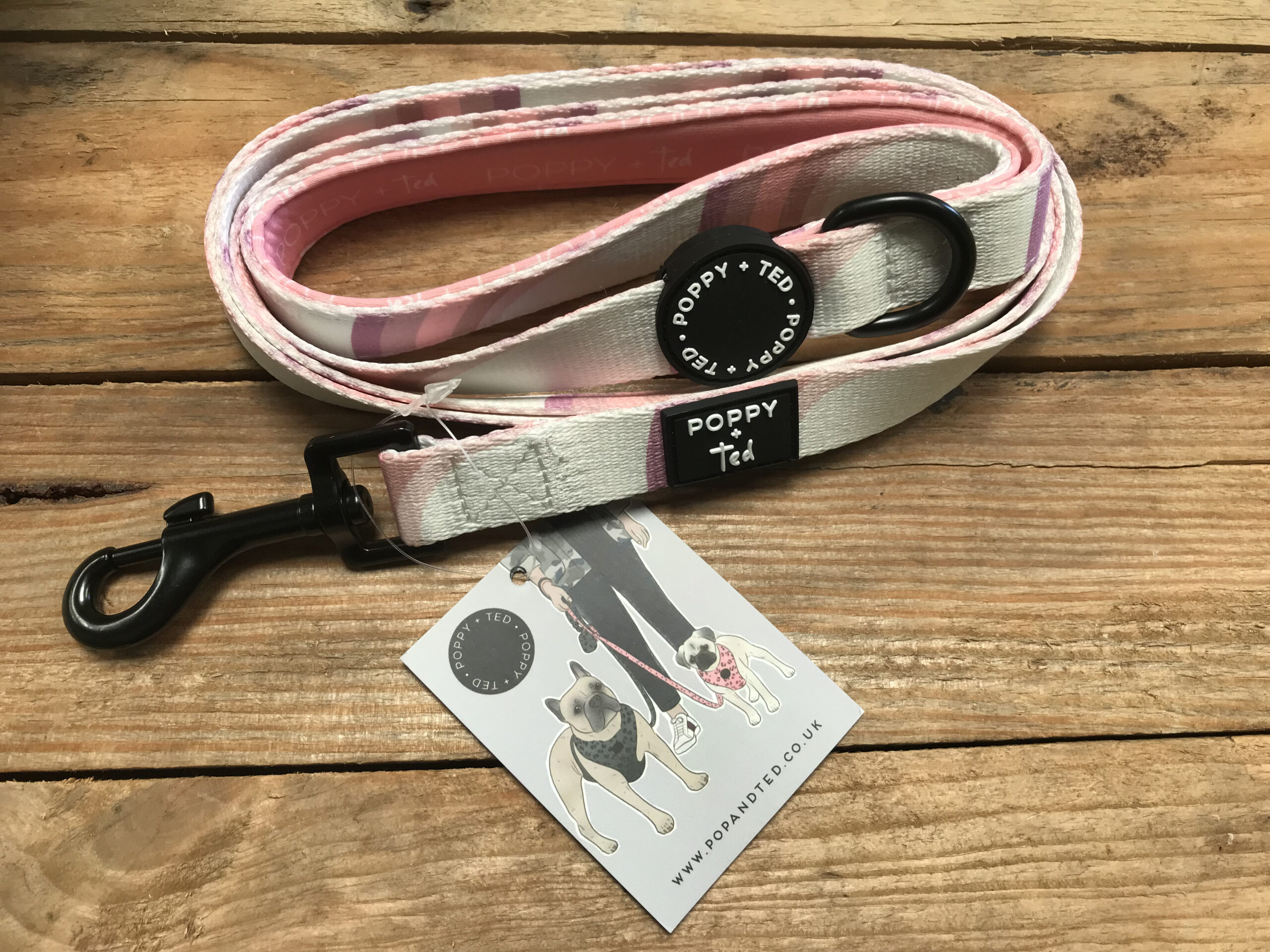 Poppy & Ted “Pink Vibes” Lead – 1pc