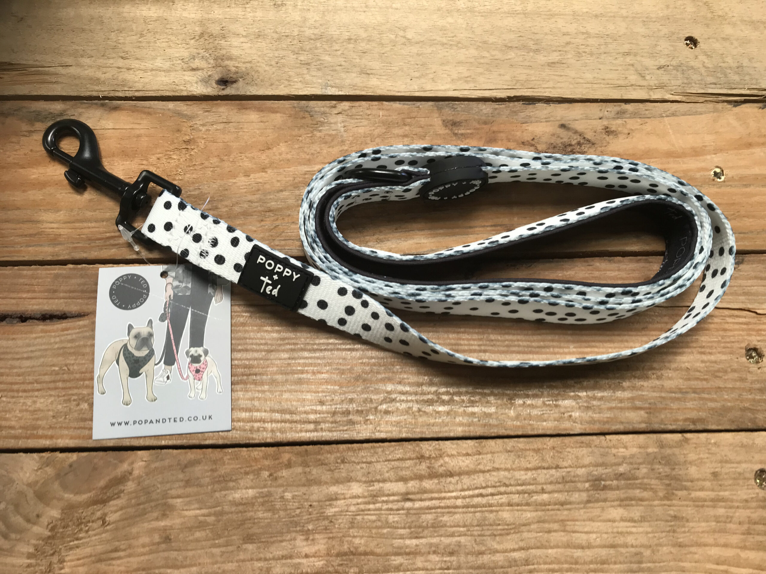 Poppy & Ted “Spot That Dog” Lead – 1pc