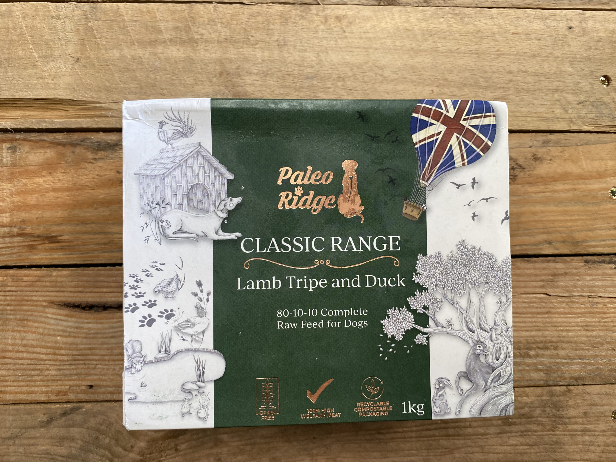 Paleo Ridge Lamb Tripe & Duck – 1kg