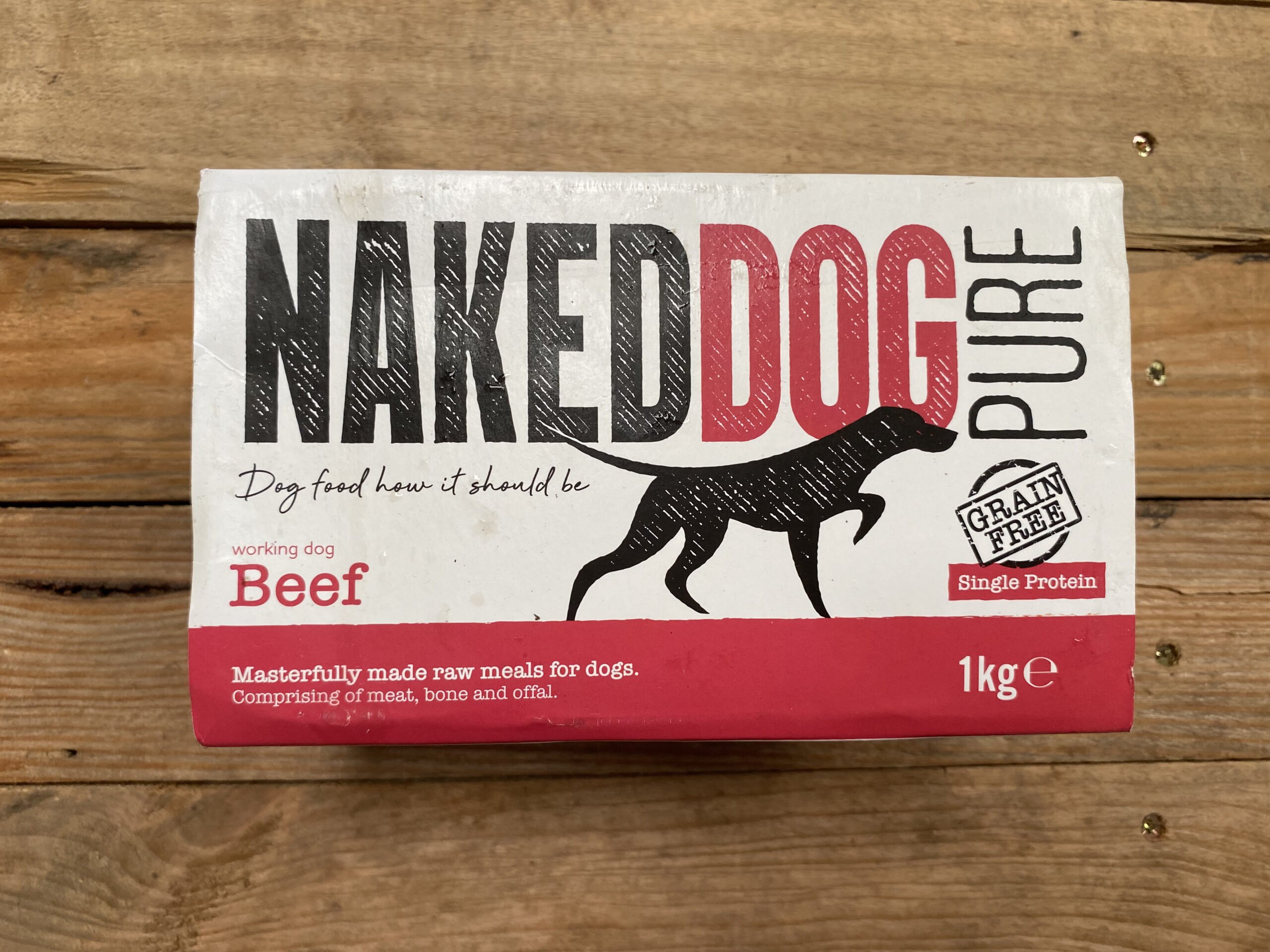Naked Dog Pure Beef – 1kg