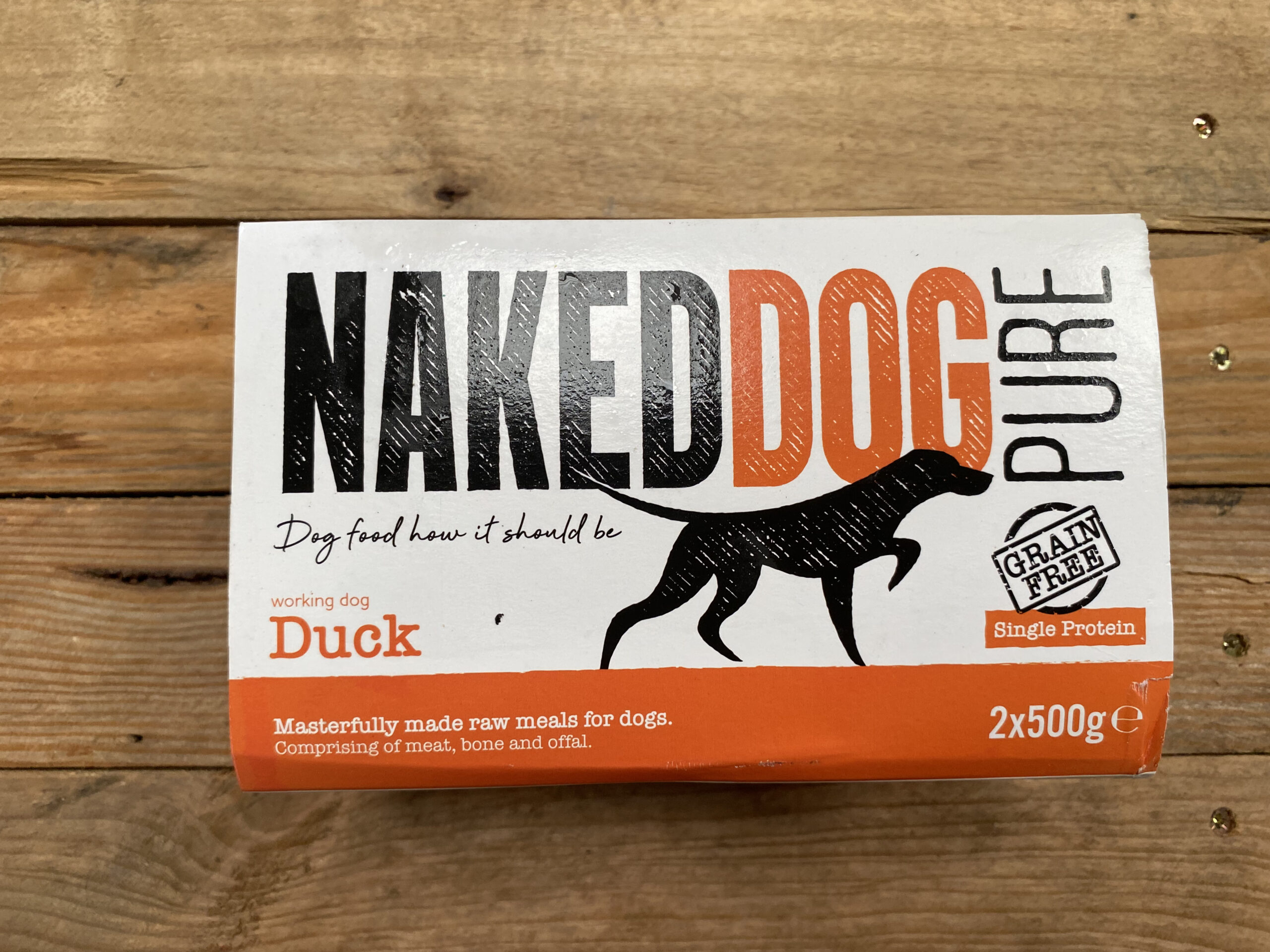 Naked Dog Pure Duck – 2x500g