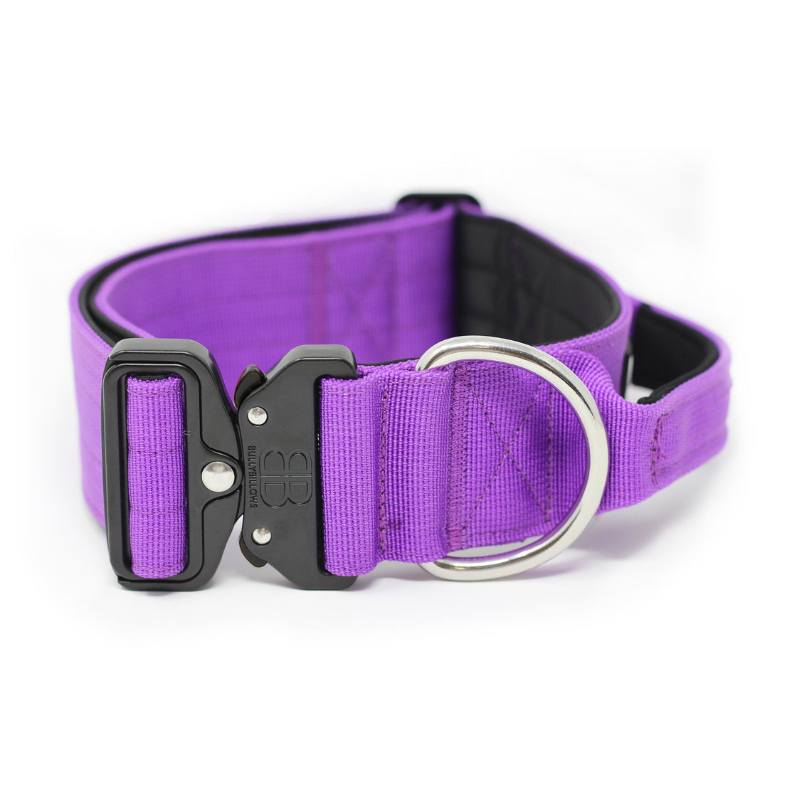 Bully Billows 5cm Combat Collar Purple – Large