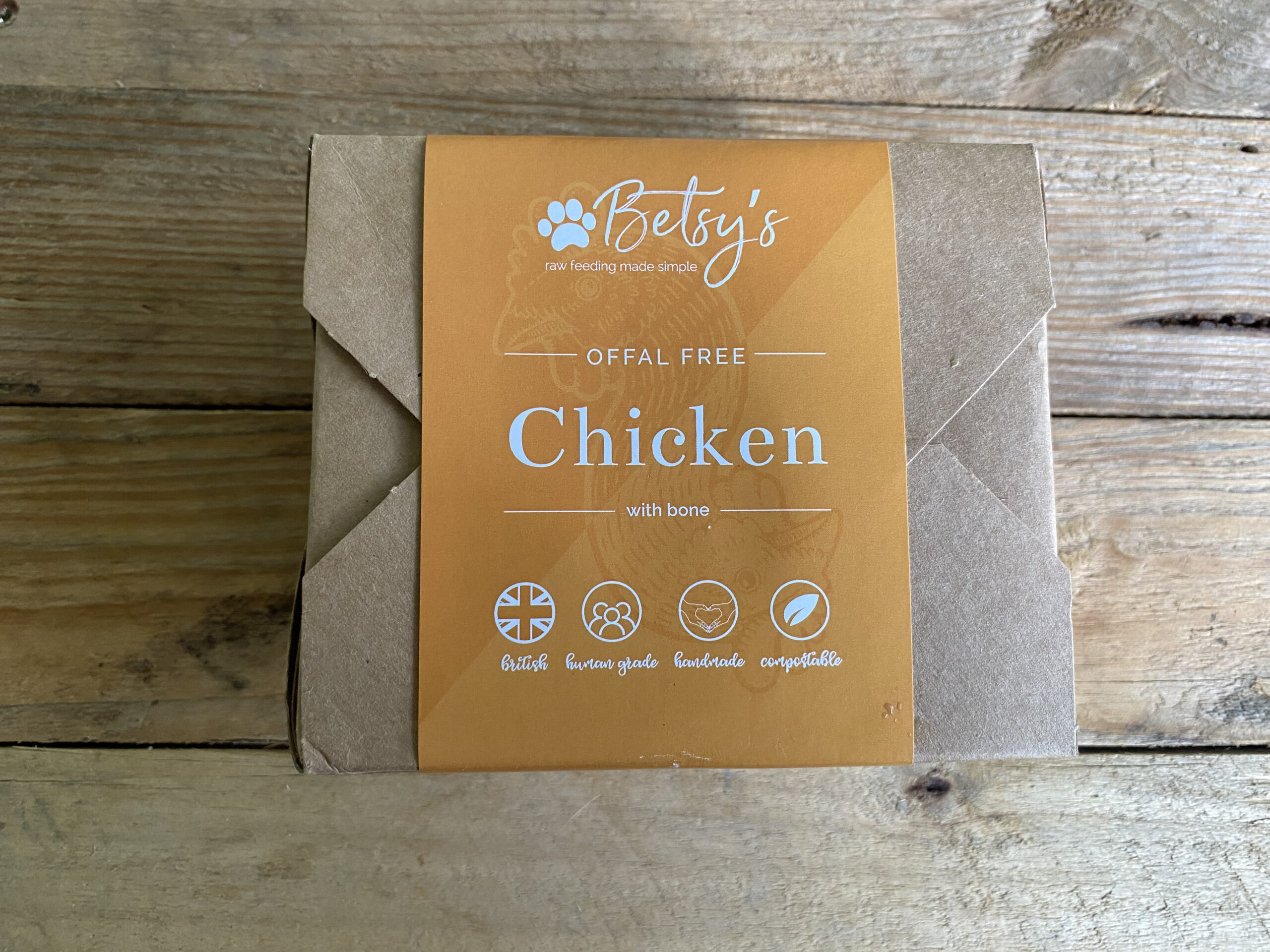 Betsy’s Offal Free Chicken – 500g