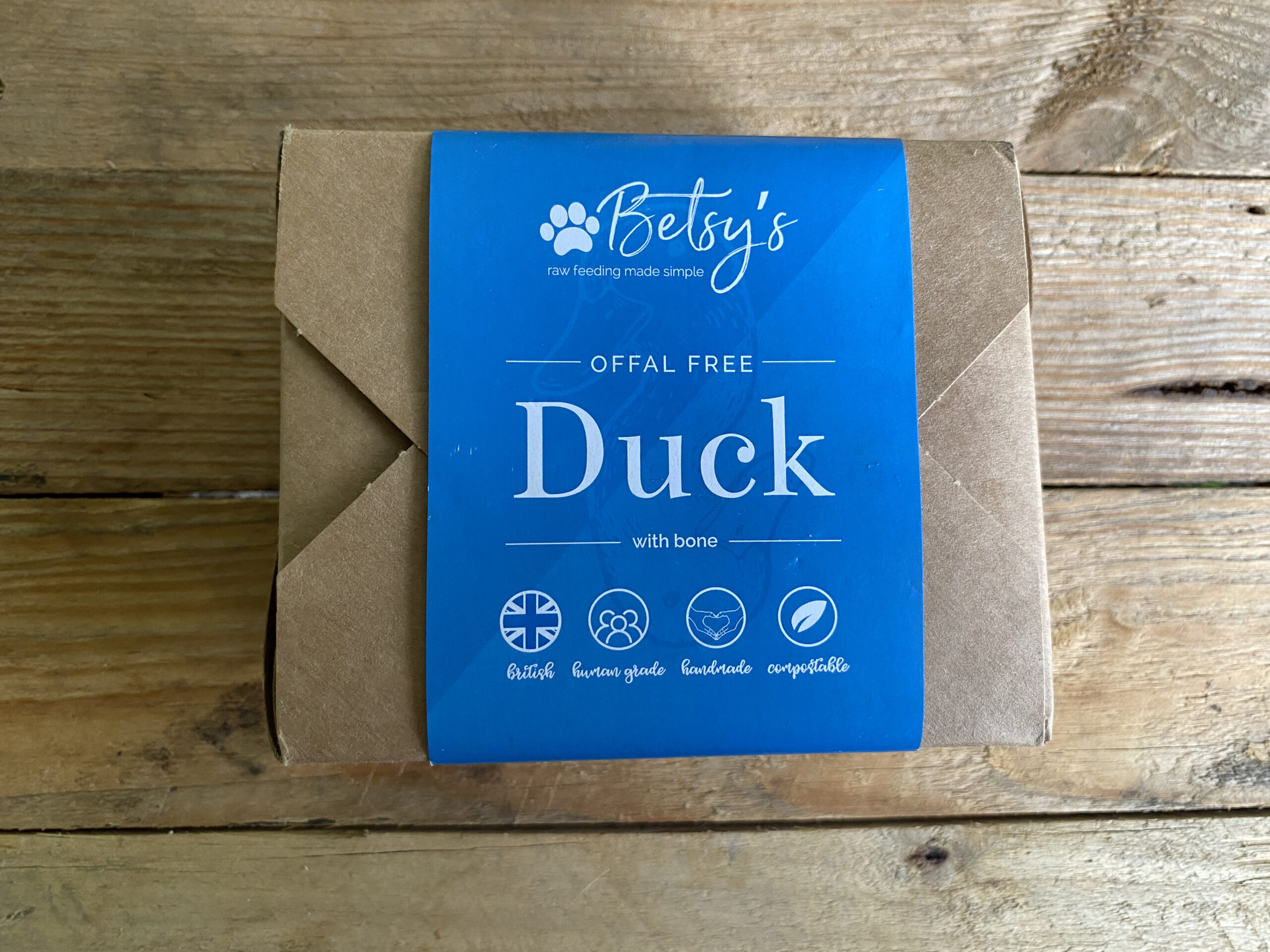 Betsy’s Offal Free Duck – 500g