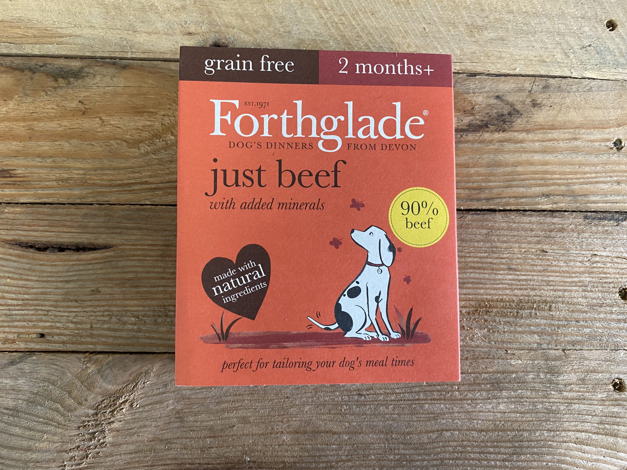 Forthglade Just Beef – 395g