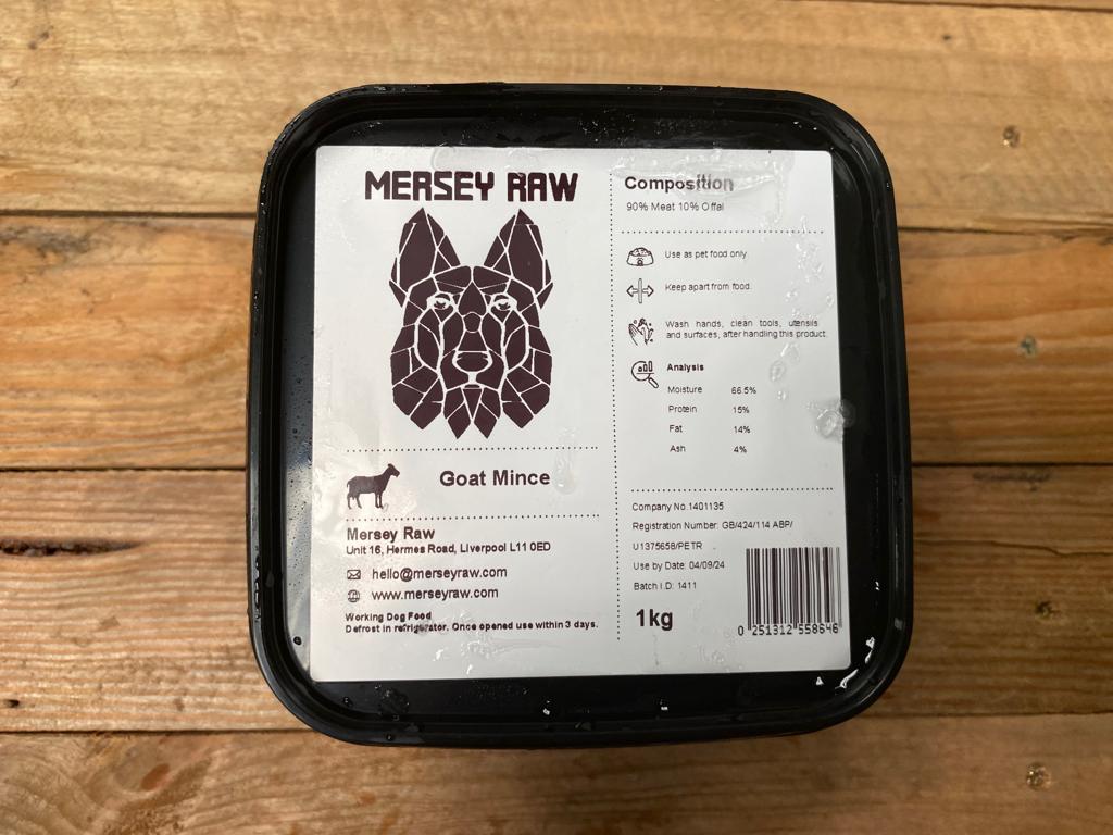 Mersey Raw Goat – 1kg