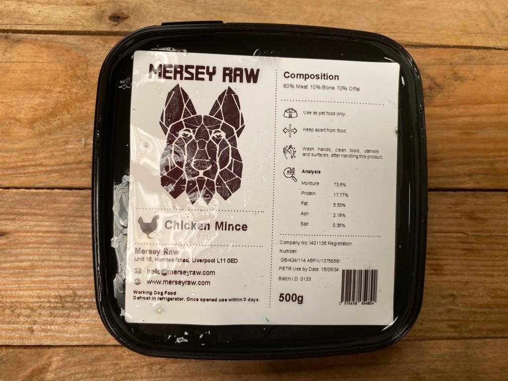 Mersey Raw Chicken – 500g