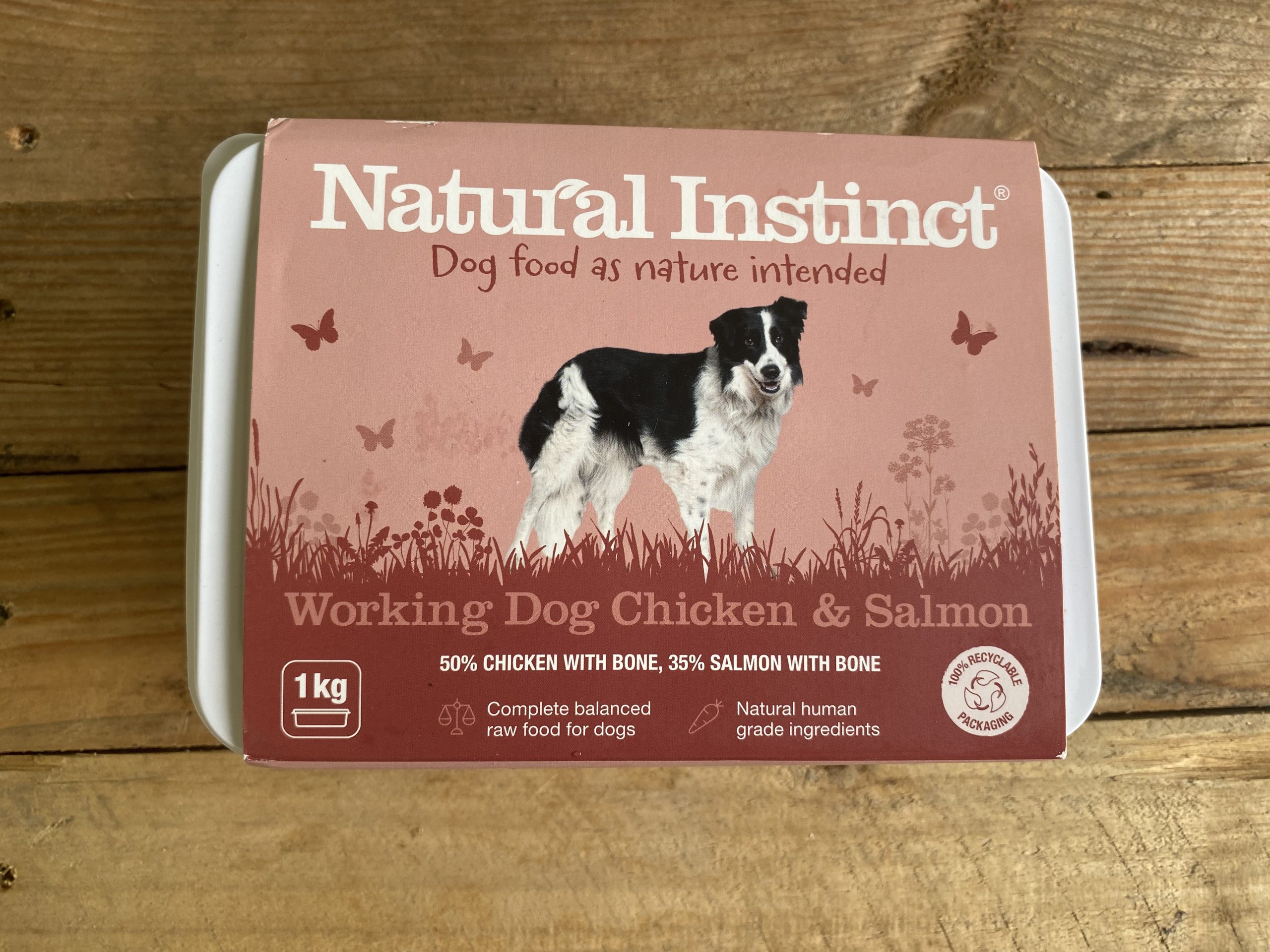 Natural Instinct Working Chicken & Salmon – 1kg
