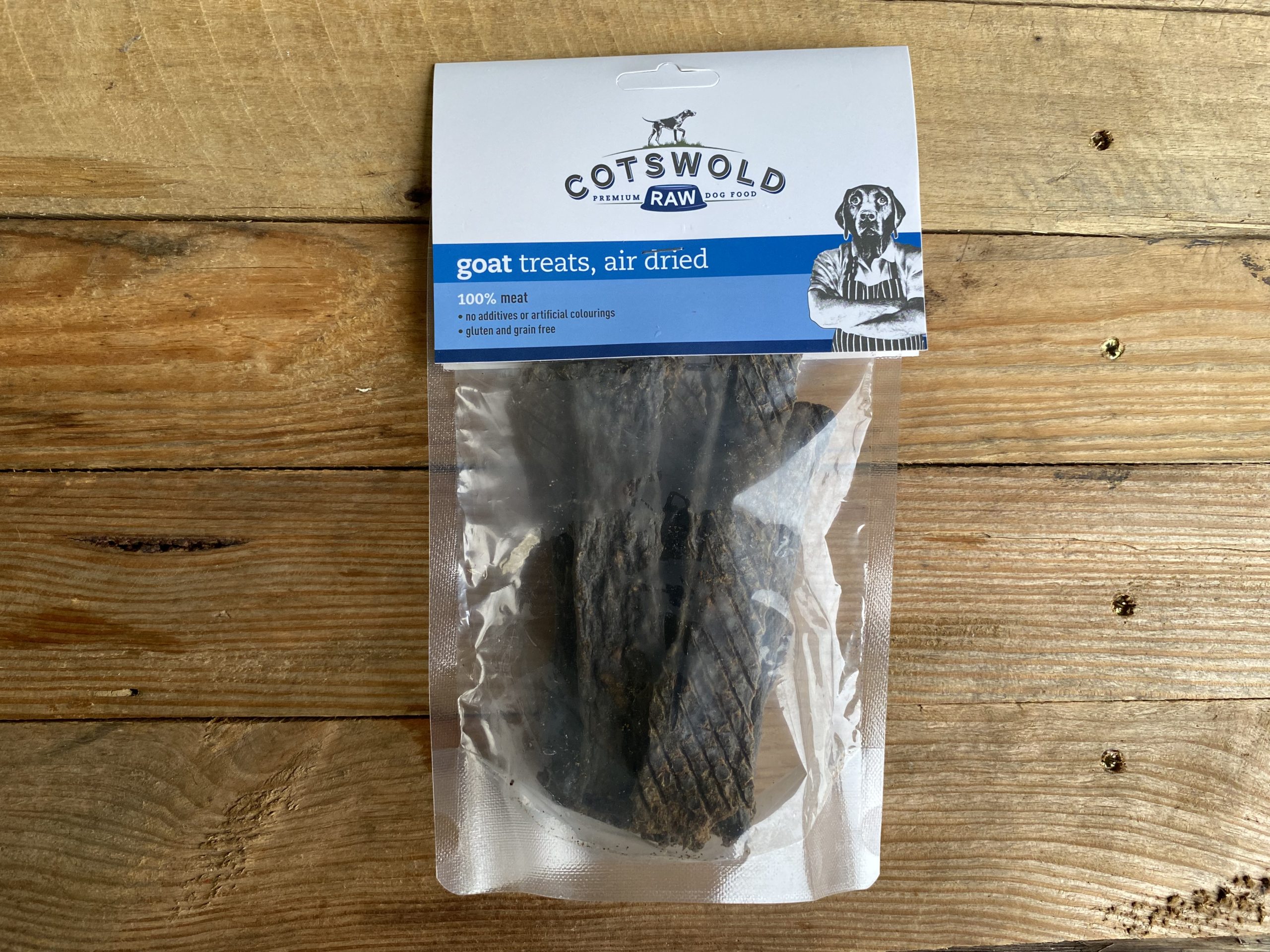 Cotswold Goat Strips – 100g