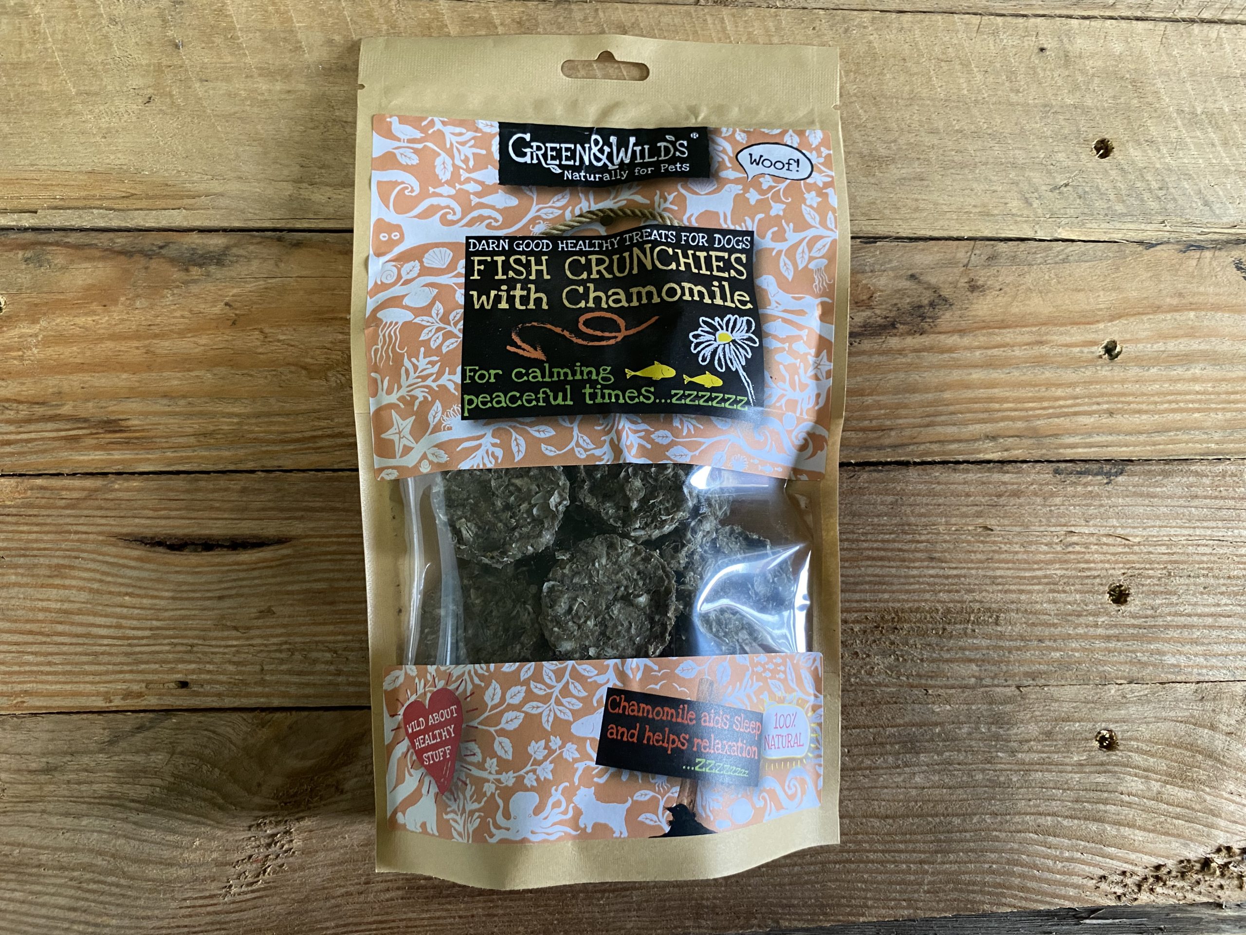 G&W Fish Crunchies With Chamomile – 100g