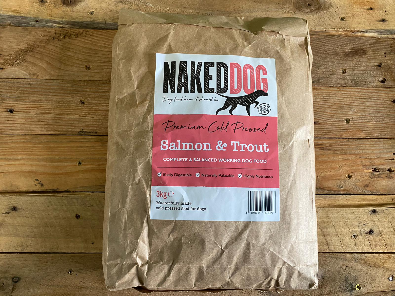 Naked Dog Salmon & Trout Cold Pressed – 2.5kg