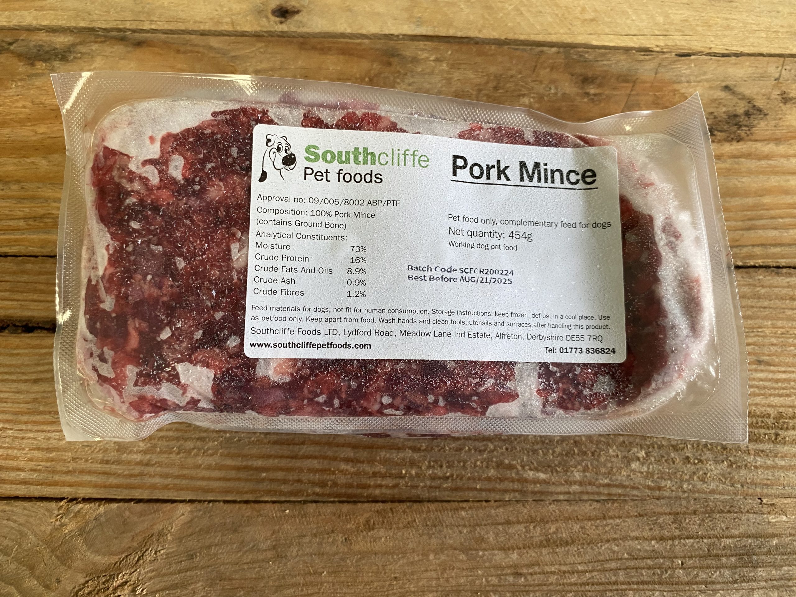 Southcliffe Pork Mince – 454g