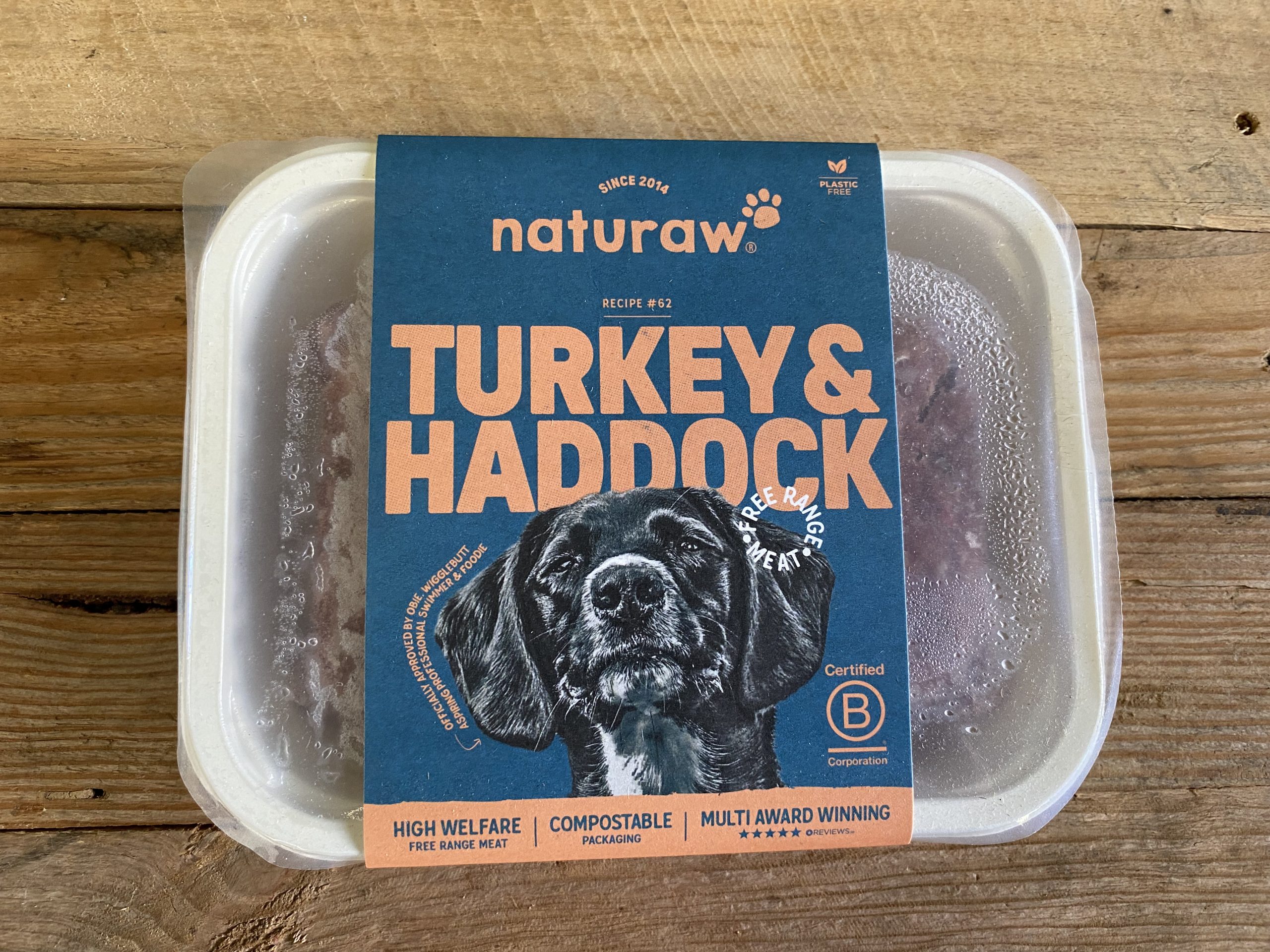 Naturaw Turkey & Haddock – 500g