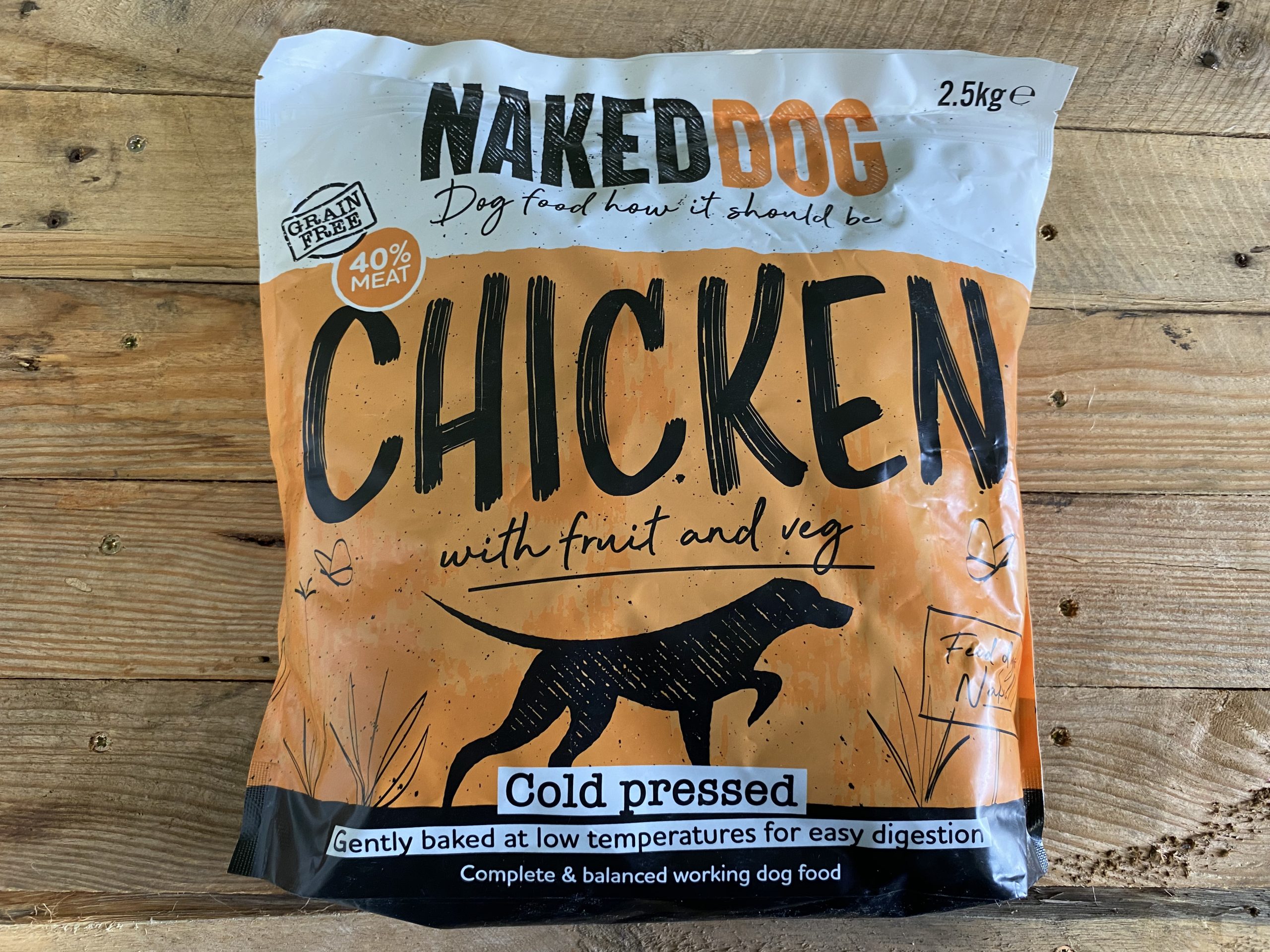 Naked Dog Chicken Cold Pressed – 2.5kg