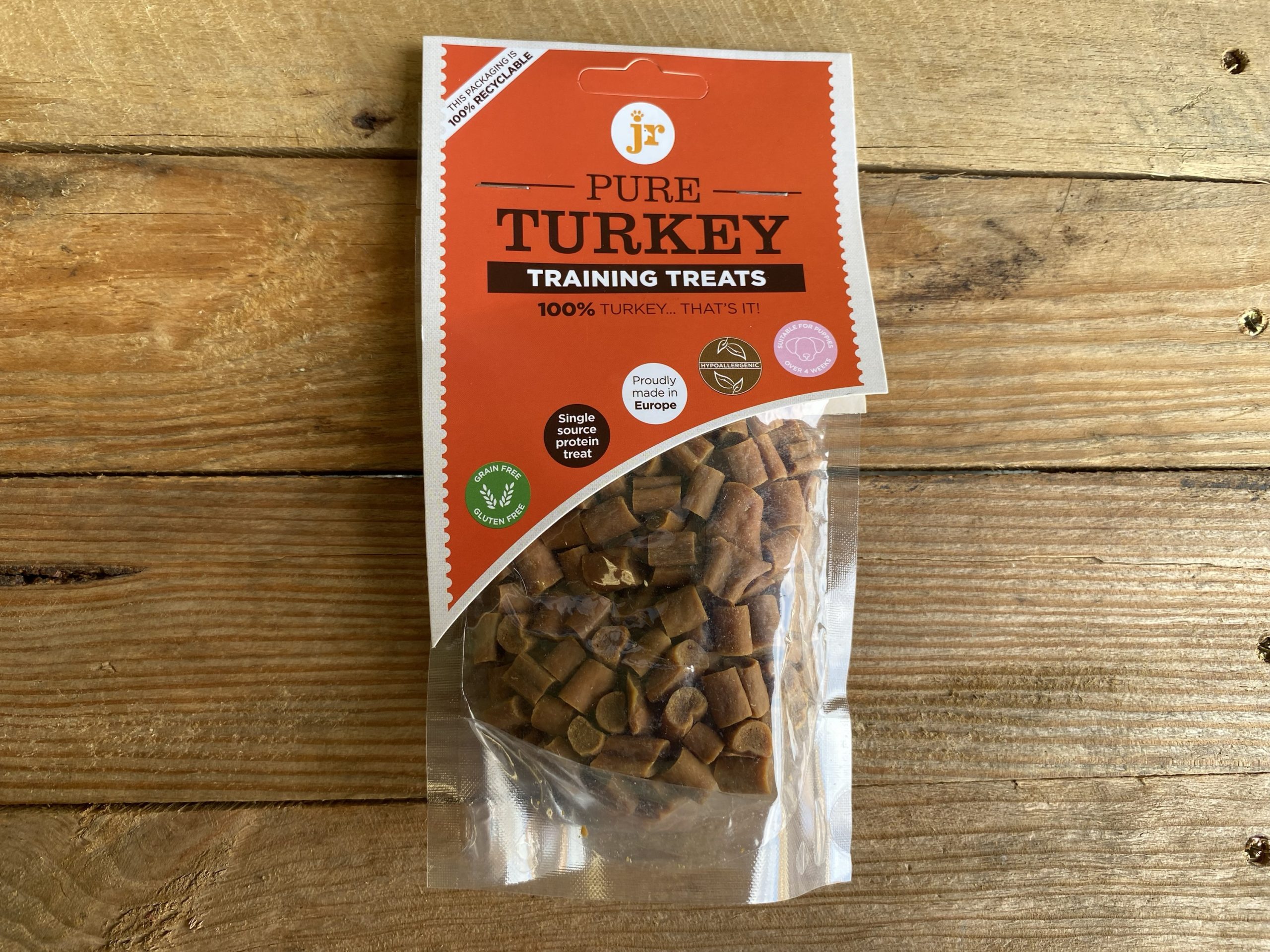 JR Pure Turkey Training Treats – 85g