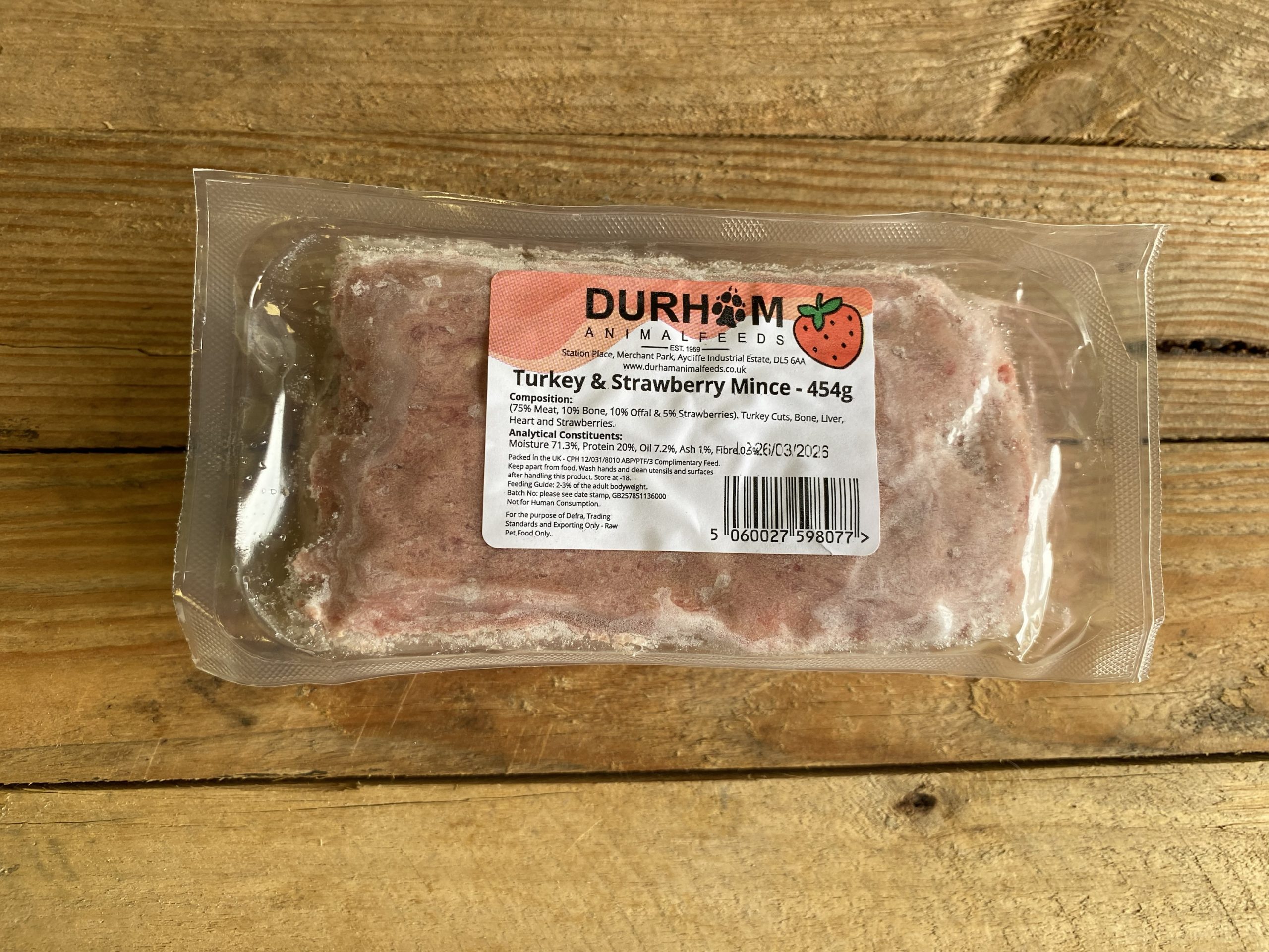 DAF Turkey & Strawberry – 454g