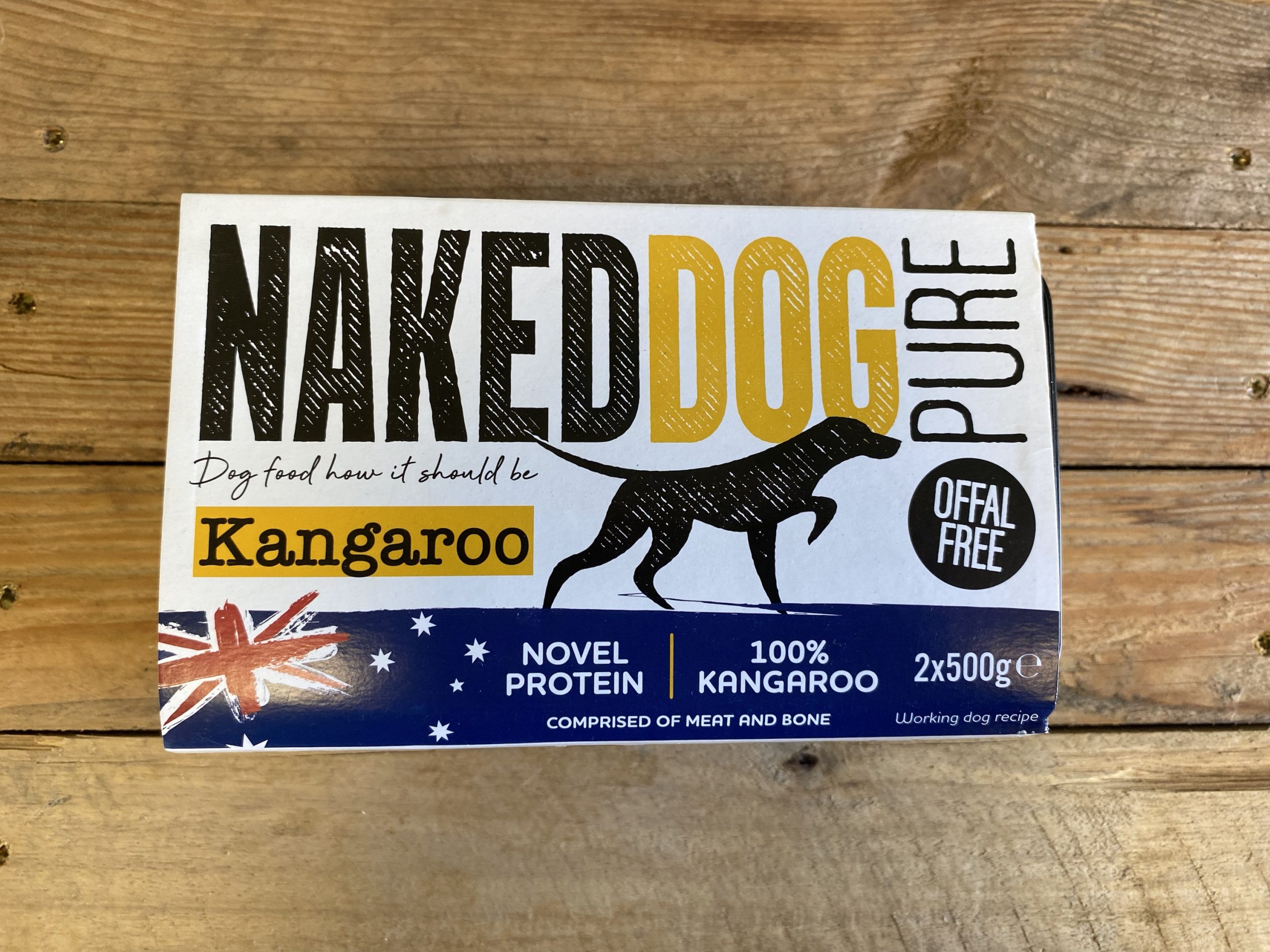 Naked Dog Kangaroo – 2 X 500g