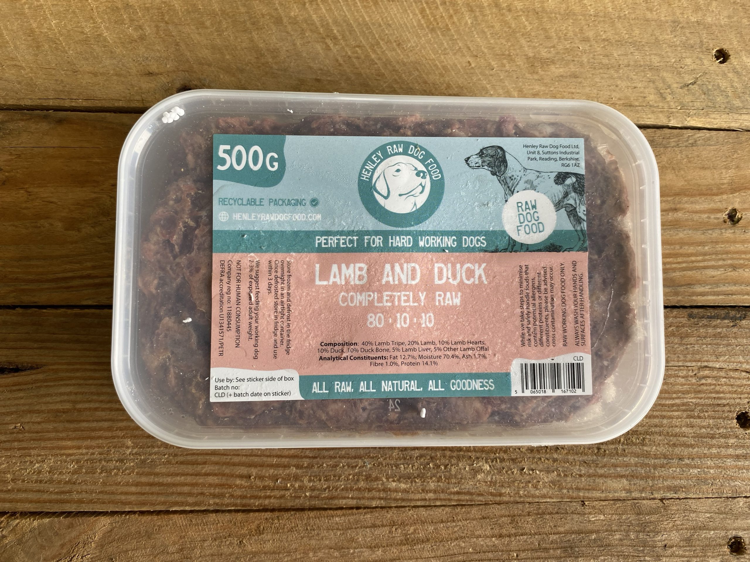 Henley Lamb & Duck – 500g