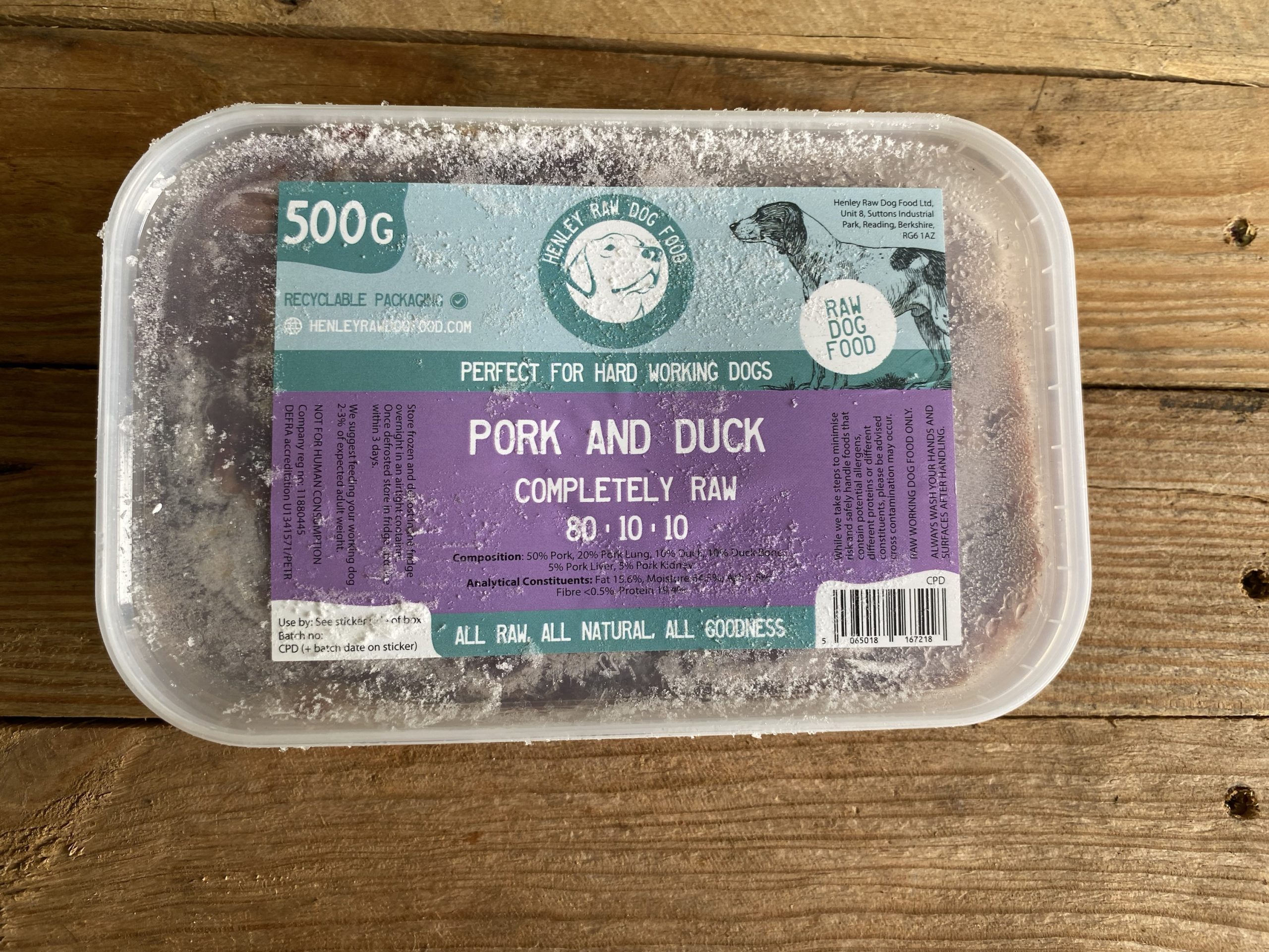 Henley Pork & Duck – 500g
