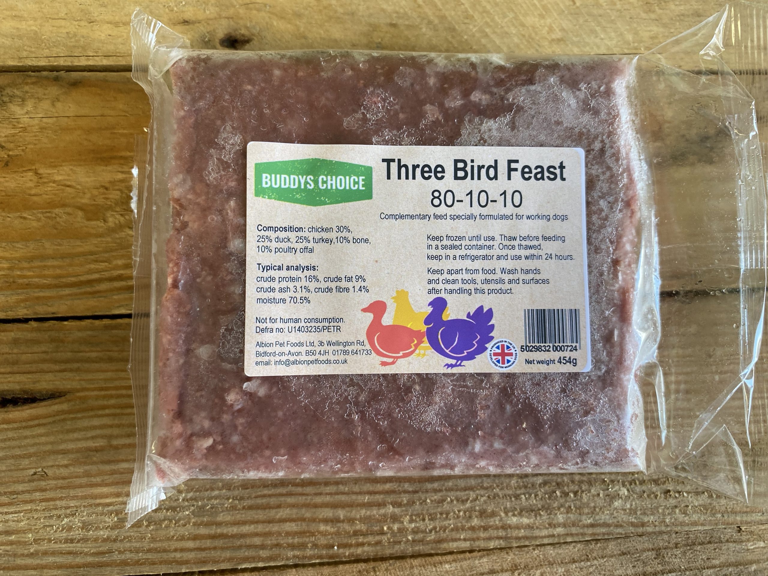 Buddys Choice 3Bird Feast – 454g