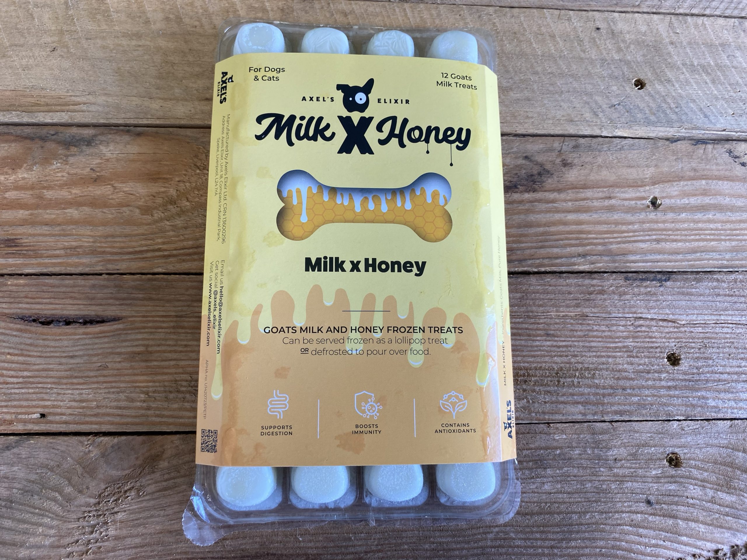 Axel’s Milk & Honey Bones