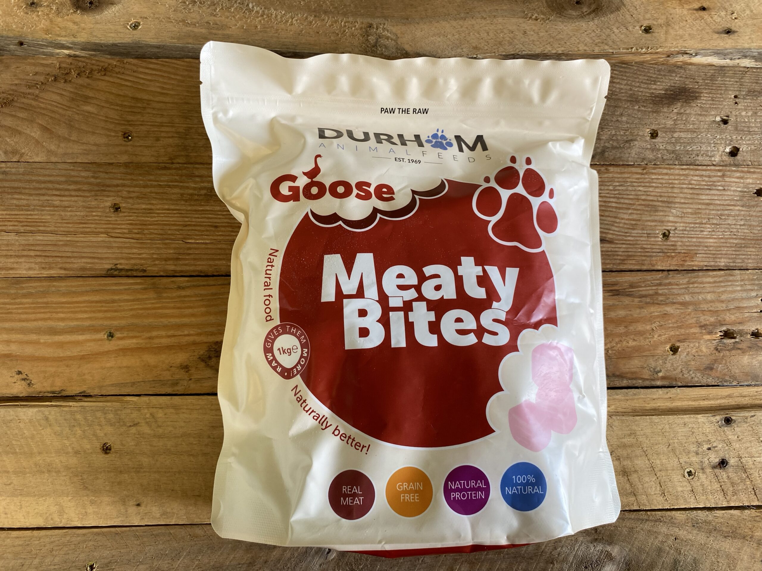 DAF Meaty Goose Bites – 1kg