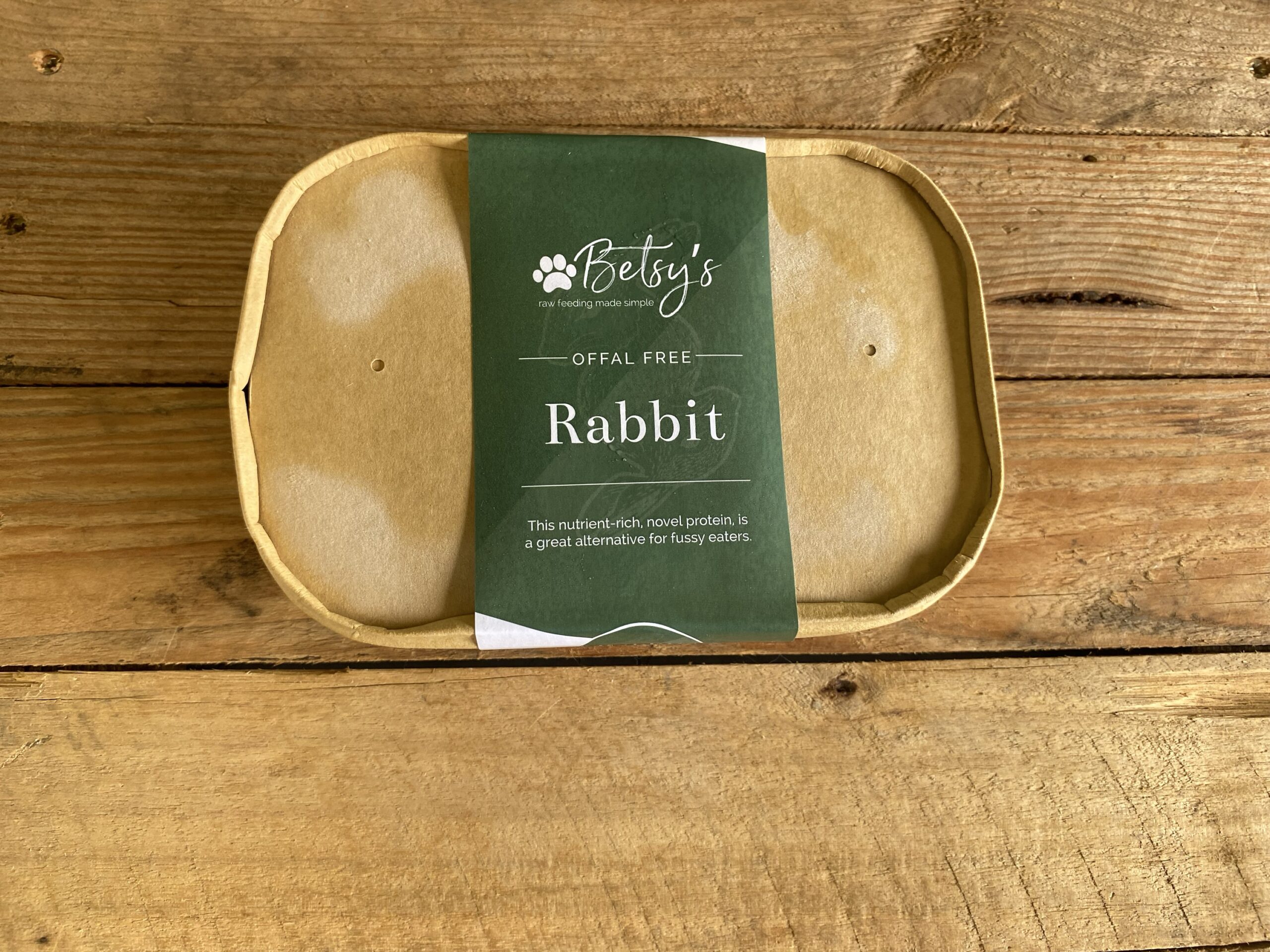 Betsy’s Offal Free Rabbit – 500g