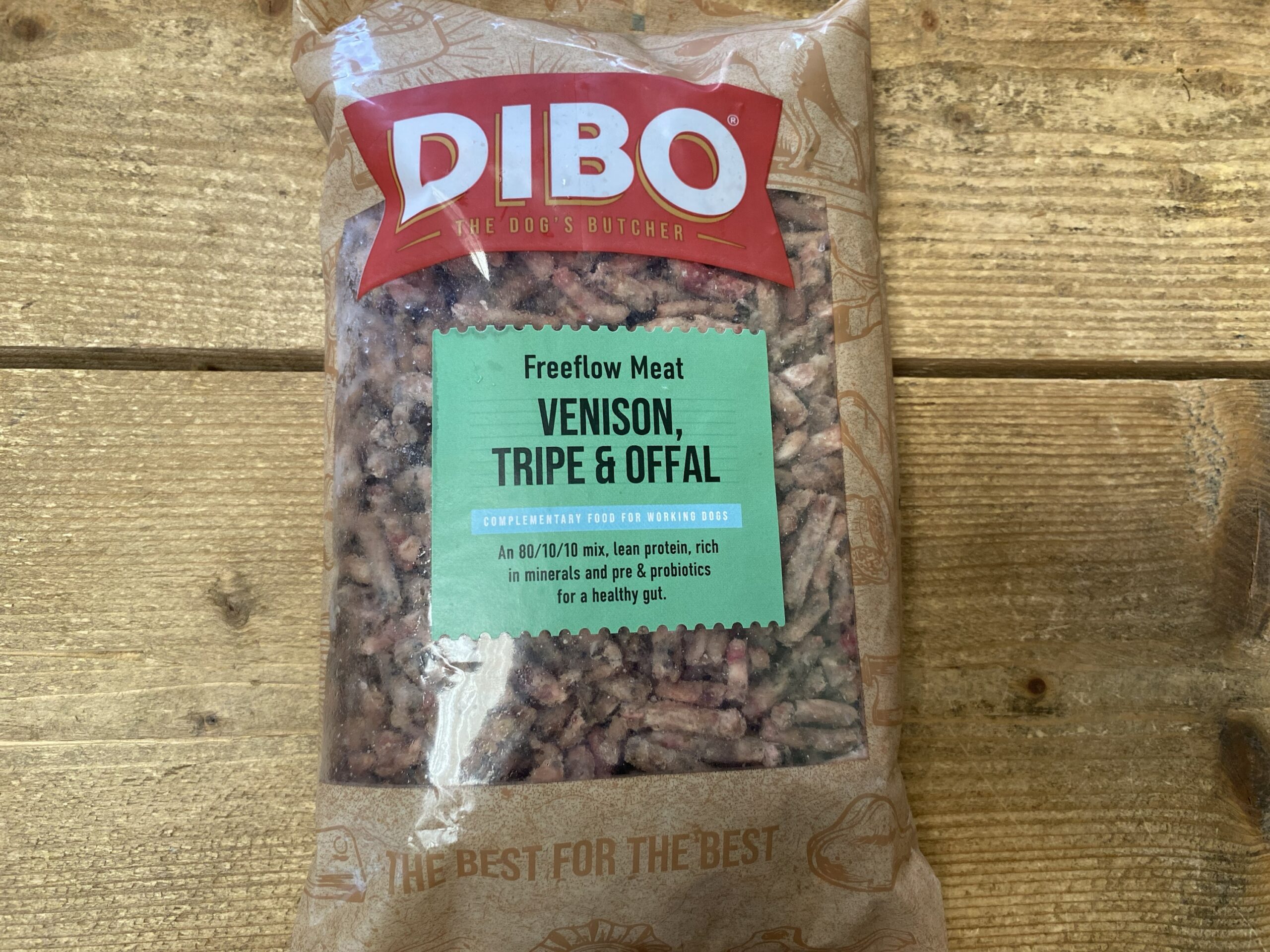 Dibo Venison, Beef Tripe & Pork Free Flow – 1kg