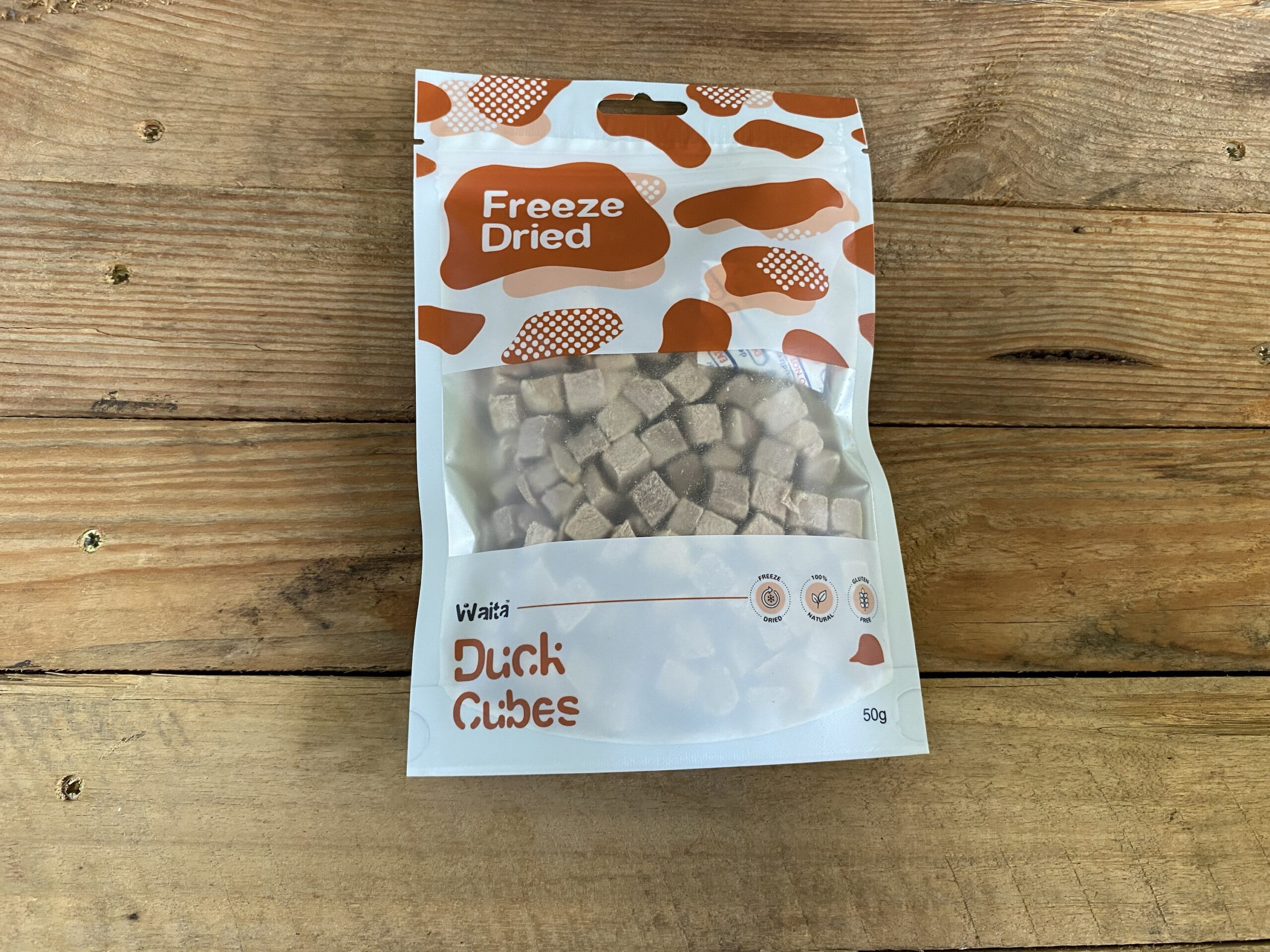 Freeze Dried Duck Bites – 50g