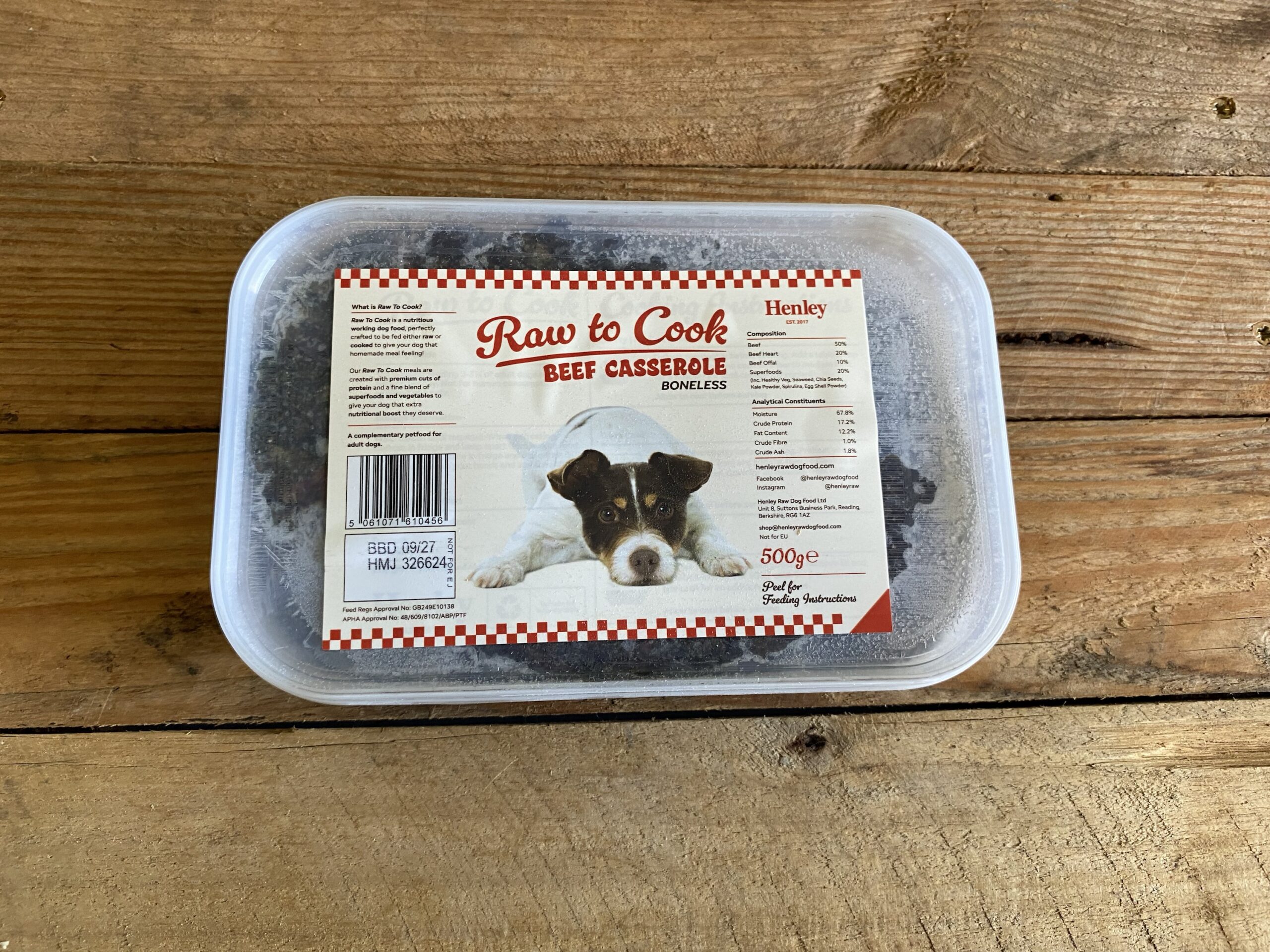 Henley Raw To Cook Beef – 500g