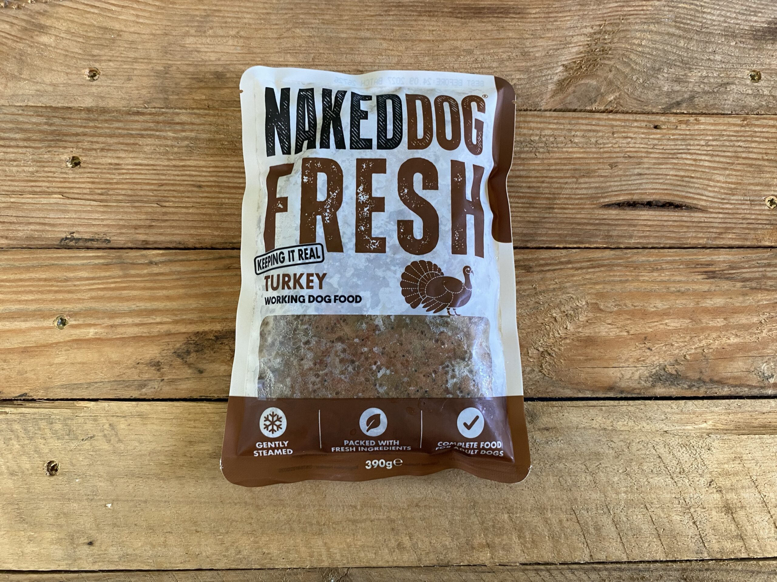 Naked Dog FRESH Turkey – 390g