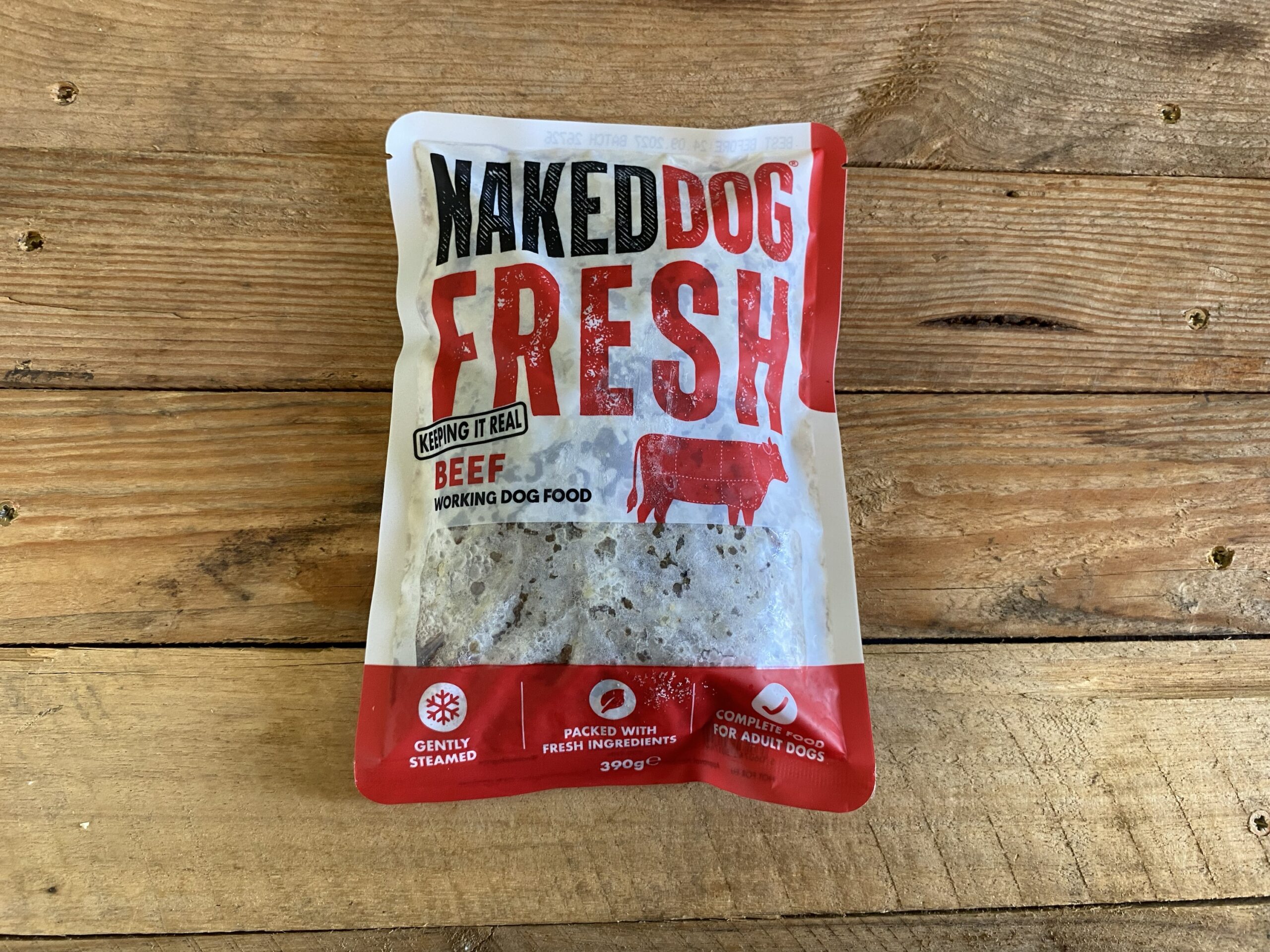 Naked Dog FRESH Beef – 390g